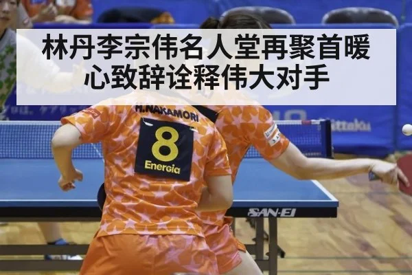 林丹李宗伟名人堂再聚首暖心致辞诠释伟大对手