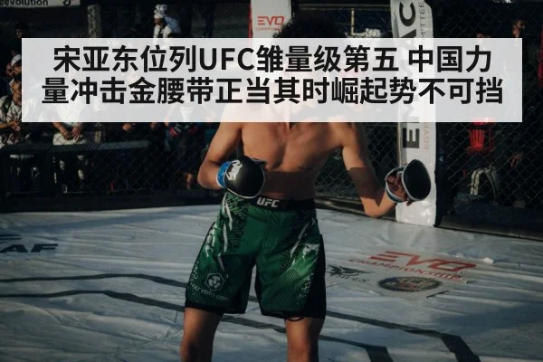 宋亚东位列UFC雏量级第五 中国力量冲击金腰带正当其时崛起势不可挡